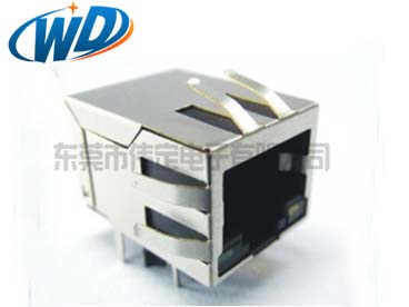 東莞帶網(wǎng)絡濾波器RJ45廠家 單口百兆千兆網(wǎng)絡接口集成網(wǎng)絡變壓器