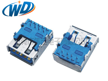 廣東廠家直銷(xiāo) 高品質(zhì)USB 3.0接口 AF  A TYPE 平四角